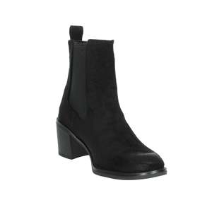 Stivaletti da Donna Cinzia Soft CI2031 in Camoscio Nero con Tacco a Blocco - Product Image 4