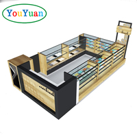 Shopping mall kiosk telefon Racks Glas Handy zubehör Display Schrank Ständer Zähler Schmuck Handy reparatur Schaufenster