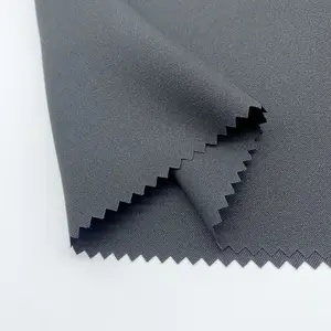 Высокоэластичная хлопчатобумажная мягкая 100% переработанная полиэфирная эпонж-ткань для подкладки