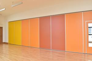 Mampara Plegable para Habitaciones, Diseño de Aislamiento Acústico Móvil, Pared Divisoria Deslizante, Plegable y Flexible para Salas de Conferencias y Escuelas - Product Image 6