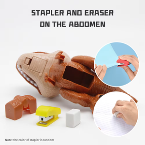 Nuevo Juego de Juguetes de Dibujo de Dinosaurios <span class=keywords><strong>para</strong></span> Niños, Plástico ABS Ecológico, Creativo, Educativo, 5 en 1, Desmontable, en Oferta - Product Image 4