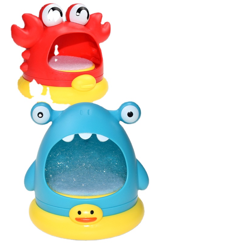 Машина для выдувания пузырей, Акула, игрушки для ванной, Детская уличная машина для выдувания крабов из пены