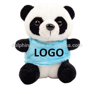 A buon mercato LOGO personalizzato peluche <span class=keywords><strong>Panda</strong></span> orso portachiavi con T-shirt simpatico morbido <span class=keywords><strong>Panda</strong></span> peluche - Product Image 1