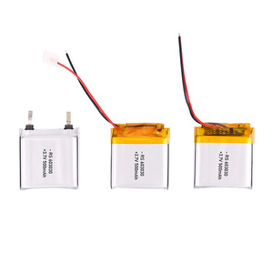 Precio de fábrica para baterías de litio recargables 603030 3,7 V 500mAh 600mAh batería de polímero de litio - Product Image 6