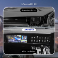 Système intelligent de navigation GPS pour Panamera 970 2010-2017, autoradio multimédia Android, écran double RHD