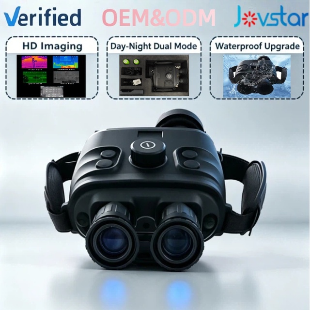 Factory Direct Jovstar Thermal Imaging Handheld Laser Rangefinder Binocular 640*512 50mm Lens Waterproof Video Night Vision