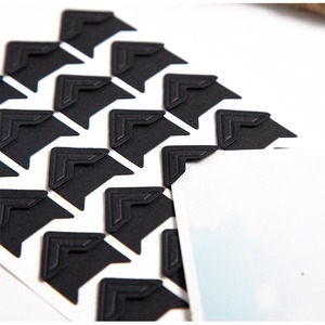 24 coins <span class=keywords><strong>photo</strong></span> autocollants <span class=keywords><strong>pour</strong></span> scrapbooking, albums, journaux intimes et organisateurs de diaries DIY - Product Image 2