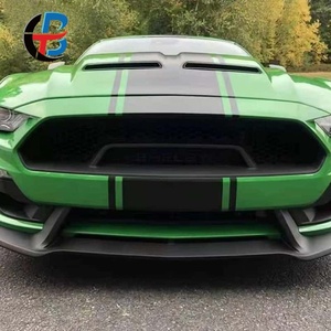 Expédition rapide 2018-2023, pare-chocs avant en matériau FRP, pare-chocs avant Cobra, grand kit carrosserie adapté à la nouvelle version de la Ford <span class=keywords><strong>Mustang</strong></span> - Product Image 4
