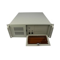 Harga Promosi Casing PC Industri 19 inci, Dapat Dikunci, Rak Server 4U, Kedalaman 450mm, Casing Server ATX