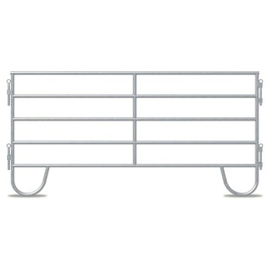 Mạ kẽm Ống ngựa hàng rào tấm/Ngựa Đường sắt hàng rào để bán - Product Image 2