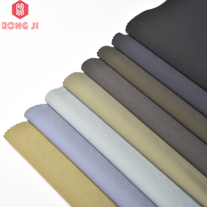 Entrega rápida 100% poliéster 160-165GSM transpirable T800 ATY Cavalry Twill tela impermeable para gabardina y pantalones - Product Image 3