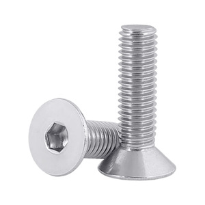 DIN7991 304 Stainless Steel Countersunk Hex <b>Socket</b> Head Screw M4-M12 Flat Head Allen Bolt Fastener - Product Image 3