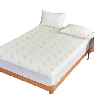 2023 Hot Sale Hotel Mattress Topper Soft Customize Bamboo Fiber Waterproof Bed Cover Mattress