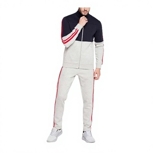 Pantalones Deportivos de Invierno para Hombre, de Alta Calidad OEM, Antibacterianos, Transpirables, de Tela Suave, de Poliéster, Conjuntos Deportivos - Product Image 1