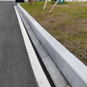 Venta al por mayor China Curved Granite Road Paving G654 Kerbstone Grey Stone Curbstone <span class=keywords><strong>Precio</strong></span> - Product Image 5