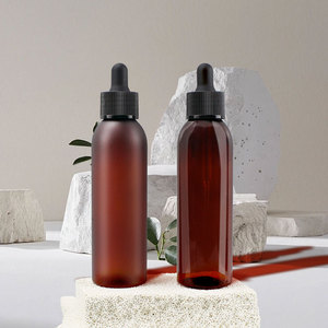 Flacon compte-gouttes <span class=keywords><strong>en</strong></span> plastique ambré pour animaux de compagnie d'huile essentielle de <span class=keywords><strong>pharmacie</strong></span> de massage de 30ml 50ml 100ml 120ml avec impression personnalisée - Product Image 4