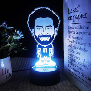 Lampu LED akrilik <span class=keywords><strong>3D</strong></span> dekorasi anak, lampu malam meja permainan sepak bola kamar tidur lampu rumah pintar dekorasi anak-anak - Product Image 5