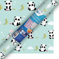 Film protecteur en plastique pour filles, en feuille/rouleau, imperméable, auto-adhésif, pour couverture de livre, fournisseur d'usine, pour bureau et école