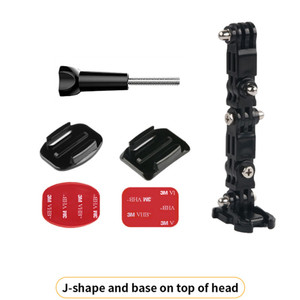 Support de fixation avant pour casque HONGDAK Go Pro Hero, support de caméra sport pour vélo et moto, accessoires pour caméra sport - Product Image 2