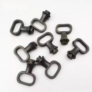 Motorcycle Meter Wire Retaining <b>Rubber</b> <b>Ring</b>, CBT, CM, EN, GS, GN125 Front Fender Instrument Wire Black <b>Rubber</b> Clip - Product Image 1