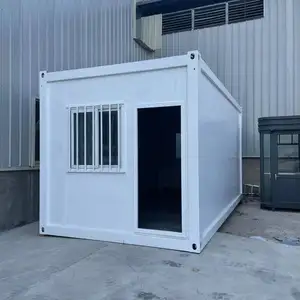 Modüler konteyner lüks mobil ofis 20ft demonte konteyner ev küçük prefabrik evler