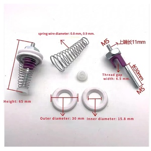 <span class=keywords><strong>Tendeur</strong></span> de fil en porcelaine textile Yunang Ceramic Parts avec réglage de tension et traitement de flexion - Product Image 1