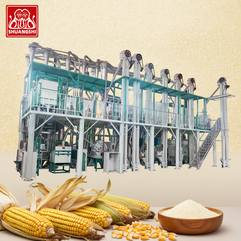 Turnkey Project Complete Maize Flour Industrial