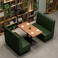 Ensemble de meubles de restaurant en bois massif Sièges de stand de restaurant, table basse et chaise, table et chaise de restaurant,