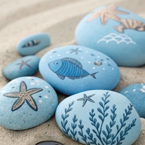 Piedras <span class=keywords><strong>de</strong></span> Río Naturales Lisas para Pintar, Venta al por Mayor, Manualidades, Piedras Grandes <span class=keywords><strong>de</strong></span> Superficie Plana, Juego <span class=keywords><strong>de</strong></span> Piedras Nuevas para Pintar - Product Image 1