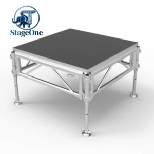 Plataforma de Escenario de Aluminio para Conciertos al Aire Libre, Servicio de Color Personalizado, Ensamblada, con Patas de Altura Ajustable - Product Image 4