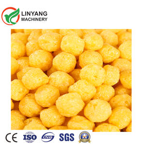LINYANG Machine automatique de traitement des snacks de maïs bouffé Extrudeuse à double vis Capacité de 100-500 KG/H pour Cheesball Curl Stick Line - Product Image 3
