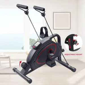 Masanın altında bisiklet kol bacak terapi ev ofis taşınabilir pedalı egzersiz manyetik sabit Mini egzersiz bisikleti