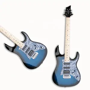 中国制造商diy电吉他套件24品648毫米左手电吉他