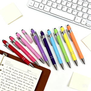 Wholesale 2-in-1 Touch Screen Stylus Ballpoint <b>Pen</b> Gel <b>Pen</b> Universal <b>Tablet</b> Touch <b>Pen</b> Promotional Gift Fast Shipment Custom - Product Image 3