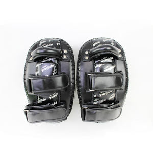 Coussin <span class=keywords><strong>de</strong></span> <span class=keywords><strong>frappe</strong></span> et <span class=keywords><strong>de</strong></span> coup <span class=keywords><strong>de</strong></span> <span class=keywords><strong>pied</strong></span> incurvé en cuir PU <span class=keywords><strong>de</strong></span> haute qualité, épais et durable, personnalisé pour le MMA, le taekwondo et le karaté - Product Image 6