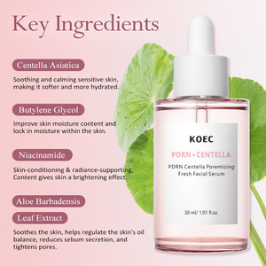KOEC PDRN Centella Poremizing Fresh Serum Soothing Hydration for Oily Combination Skin Salmon DNA for Wrinkle Reduction - Product Image 3