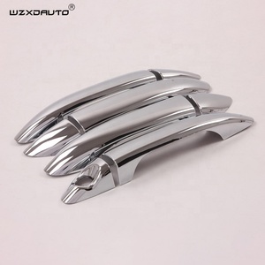 Accesorios Exteriores, Juego de 8 Cubiertas para Manijas de Puerta de Coche para I10, Cubiertas de Manija Cromadas de ABS - Product Image 3