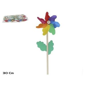 Girandola in plastica colorata da 30 cm per bambini, gioco da spiaggia - Product Image 1