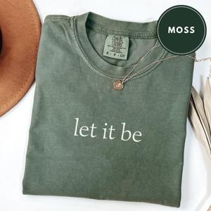 Camiseta OEM ODM Let It Be, Camiseta <span class=keywords><strong>de</strong></span> <span class=keywords><strong>los</strong></span> <span class=keywords><strong>Beatles</strong></span>, Camiseta Minimalista, Camiseta Musical, John Lennon, Paul McCartney, George Harrison - Product Image 2