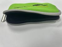 DIVESTAR tas ponsel neoprene lapis ganda, tas pelindung kapasitas besar, aksesori tas ponsel