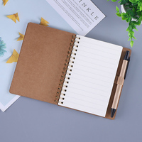 Bestseller Notizbuch mit Kraftpapier-Umschlag, Abreißbare Haftnotizen, Notizbuch mit Stift, To-Do-Liste, Notizblock, Haftnotizen