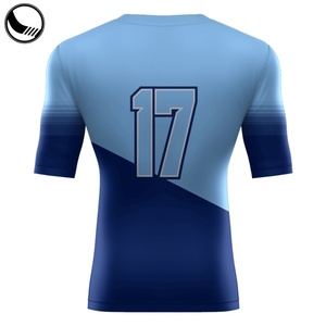 Rashguard personnalisé pour jeunes, respectueux de l'environnement, sublimé - Product Image 5