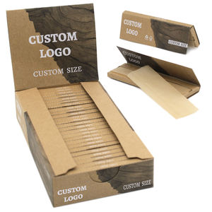 Customizable Wholesale Slow Burning 100% Natural Gum Arabic Kingsize Smoking <b>Rolling</b> <b>Paper</b> hemp <b>wraps</b> weeding packaging - Product Image 4