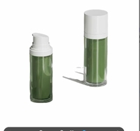 Flacon pulvérisateur cylindrique personnalisé de 30 ml en plastique pour emballage cosmétique, conteneur pour projets de marque privée OEM