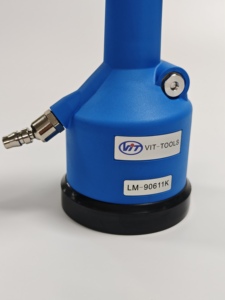 Pistolet à rivets pneumatique sans huile LM-90611K pour l'installation de conduits de climatisation – Kit d'outils d'entretien - Product Image 6