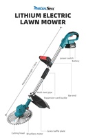 Máquina Cortadora de Césped Inalámbrica Mulinsen de 21V con Batería de Litio, Precio de Máquina Automática para Cortar Césped