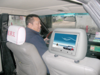 Radio con GPS para coche, reproductor con pantalla LCD de 9 pulgadas para taxi, publicidad, 3G, 4G, Android, monitor para reposacabezas