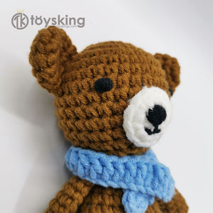 Oso de Peluche de Ganchillo de Patas Largas - Juguete de Peluche Relajante para Bebés Recién Nacidos, Compañero Sensorial para Abrazar de 0 a 12 Meses - Product Image 2