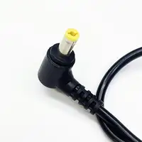 Медный Штекерный соединитель постоянного тока 4,0x1,7 мм с шнуром/кабелем для HP Dell 1,5 м