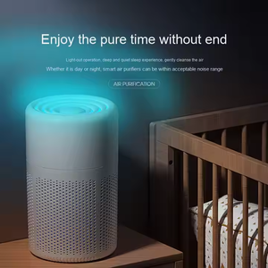 Purificador de aire doméstico con enchufe europeo personalizado con filtro HEPA H13, pequeño dispositivo de plástico para eliminación de humo de segunda mano PM2.5 - Product Image 4